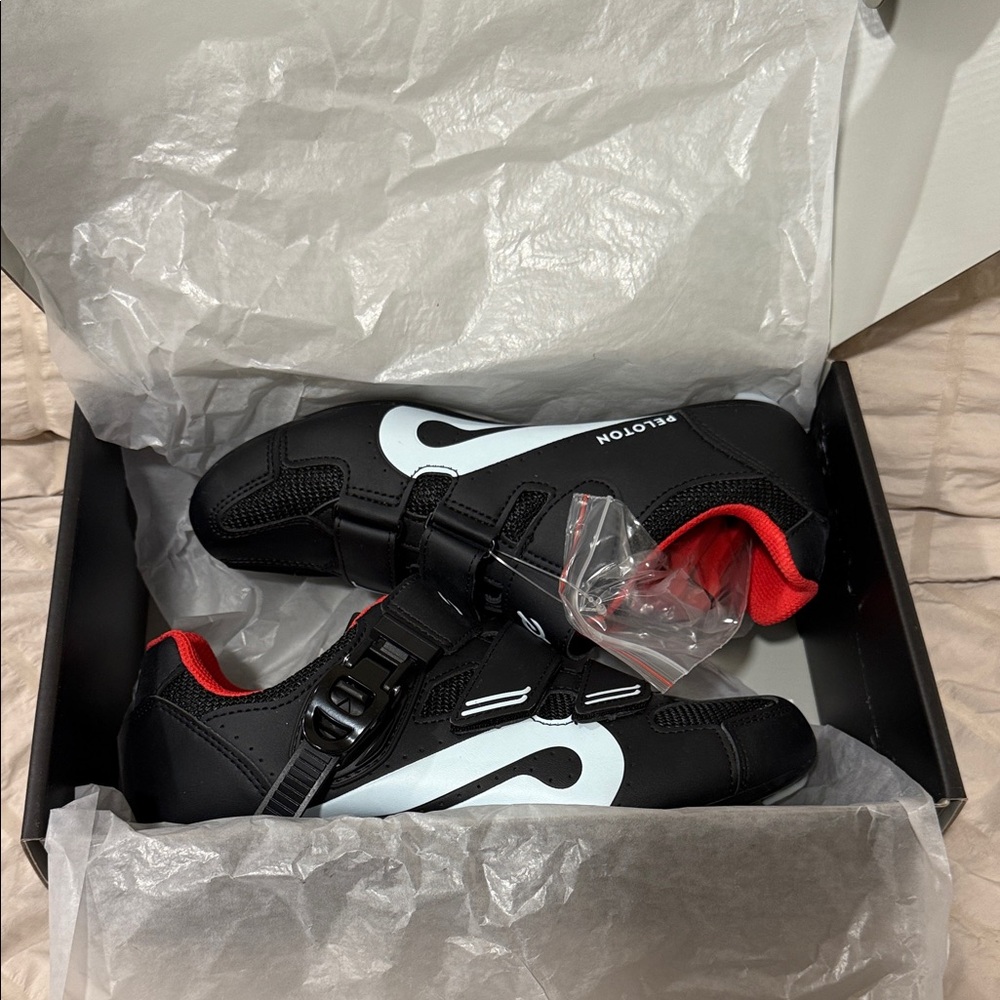 Peloton Black Cycling Shoes